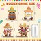 4 Pcs Cinco de Mayo Wooden Gnome Decorations – 3D Mexican Fiesta Gnomes with Sombrero, Maracas, Guitar, Taco & Fiesta Sign – Tiered Tray, Shelf & Table Decor – Perfect for Mother's Day Card Making & Fiesta Party Decorations